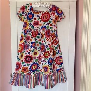 Hanna Anderson Floral Girls Dress